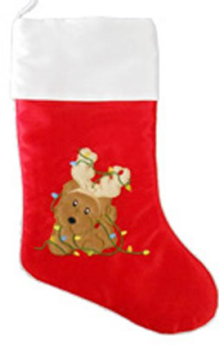 Personalised Christmas Stocking - Puppy